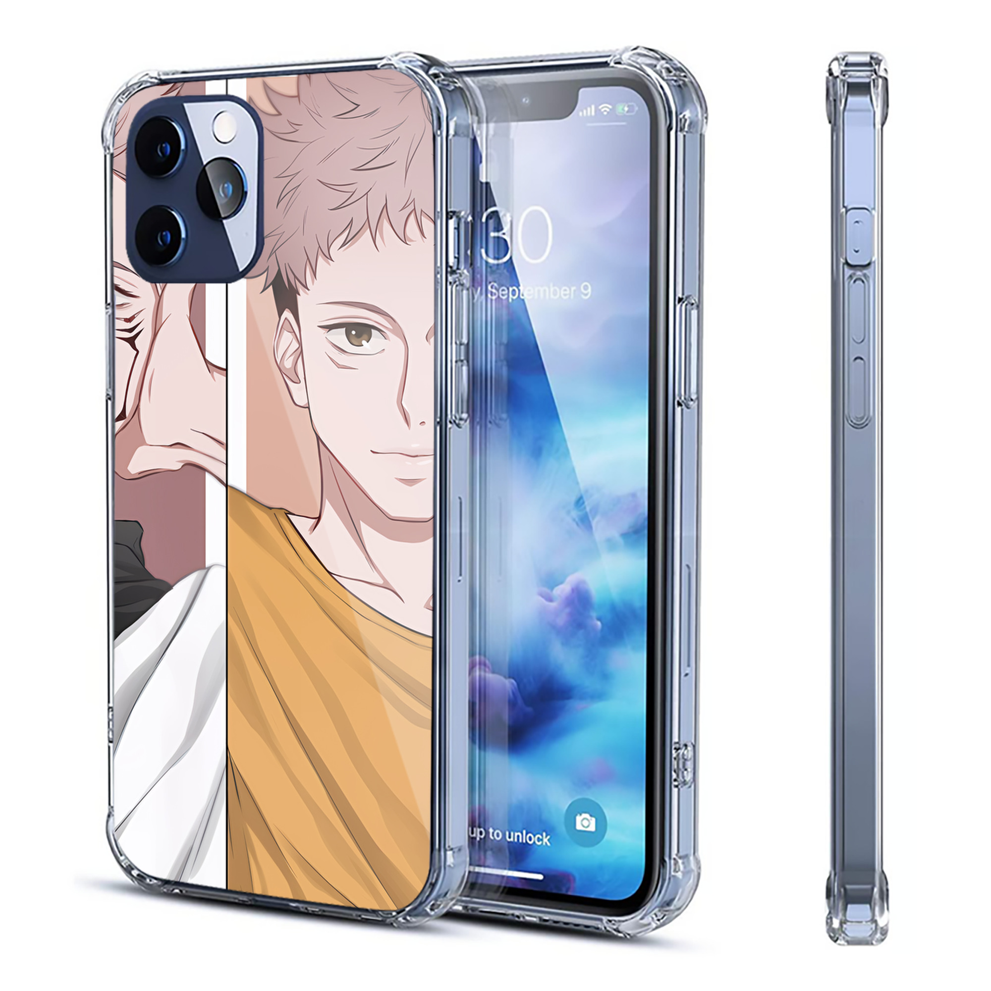 （画像用） SPY×FAMILY间谍家家酒 【iPhone 12シリーズ対応】透明スマホケース（クリアソフトケース）